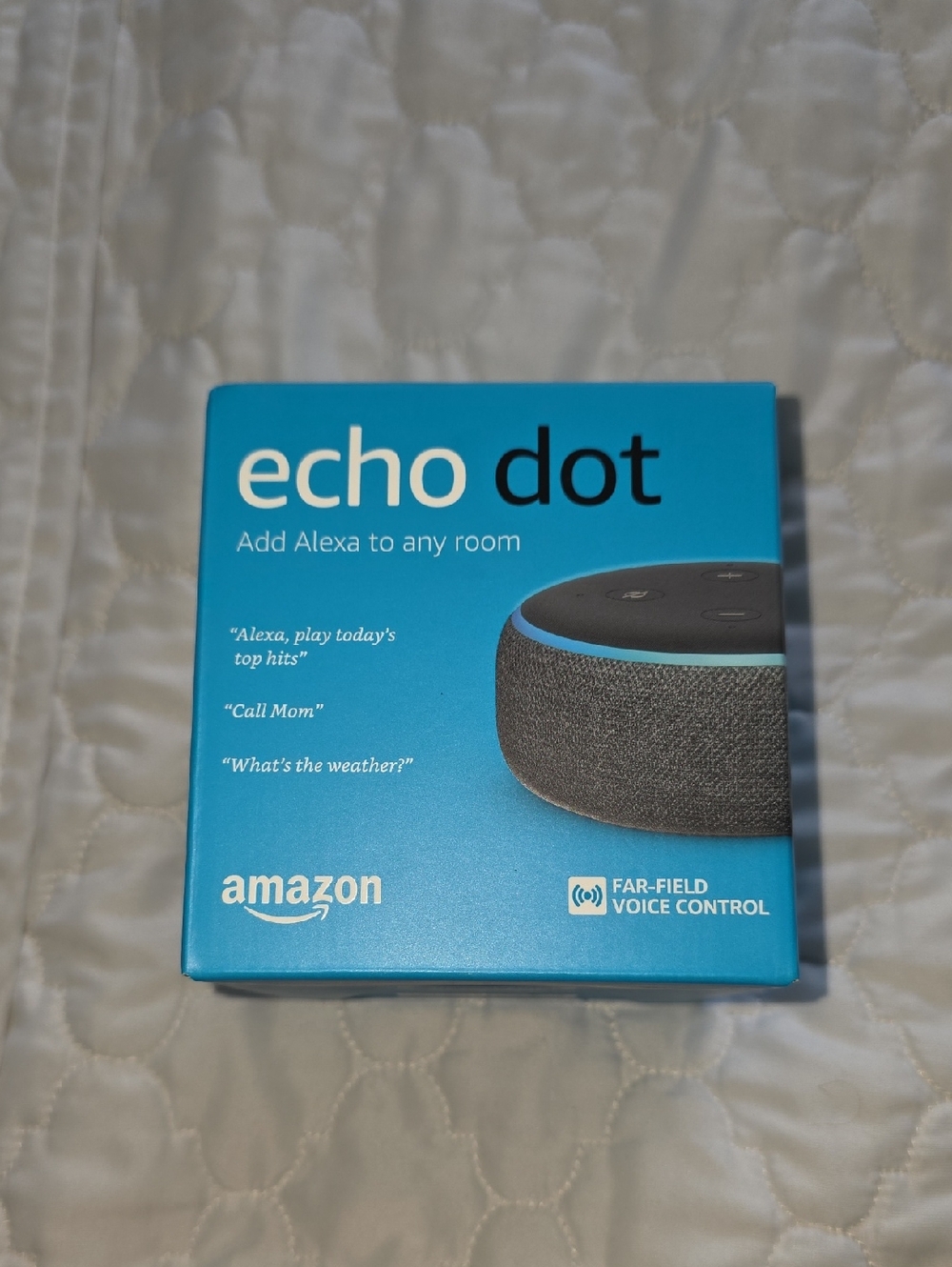 Amazon Echo Dot Smart Speaker - 3rd Generation- NEW and Sealed